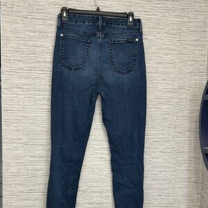 7 For All Mankind Deep Indigo Skinny Jeans